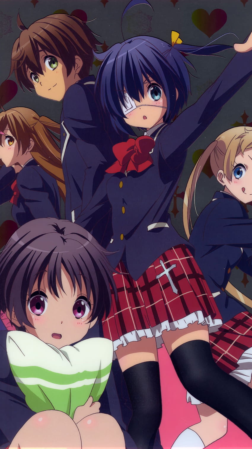 Chuunibyou demo Koi ga Shitai!, pretty, girl, anime, dark, HD wallpaper |  Peakpx