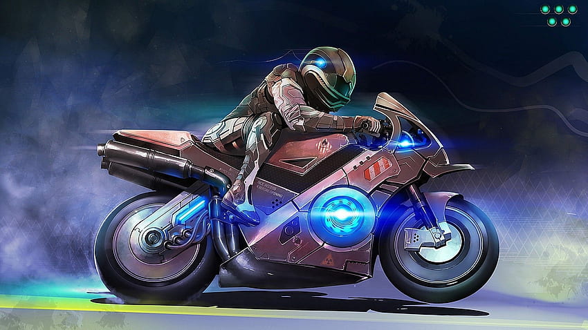 Artwork motorbikes . PC, Cool Motorcycle HD wallpaper