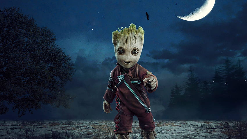 Baby Groot 1440P Resolution , Artist , , and Background HD wallpaper