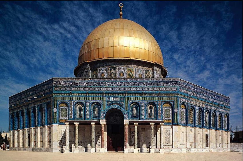 Masjid Al Aqsa di kota tua Yerusalem. Palestina. Mezquita de, Al-Aqsa Wallpaper HD