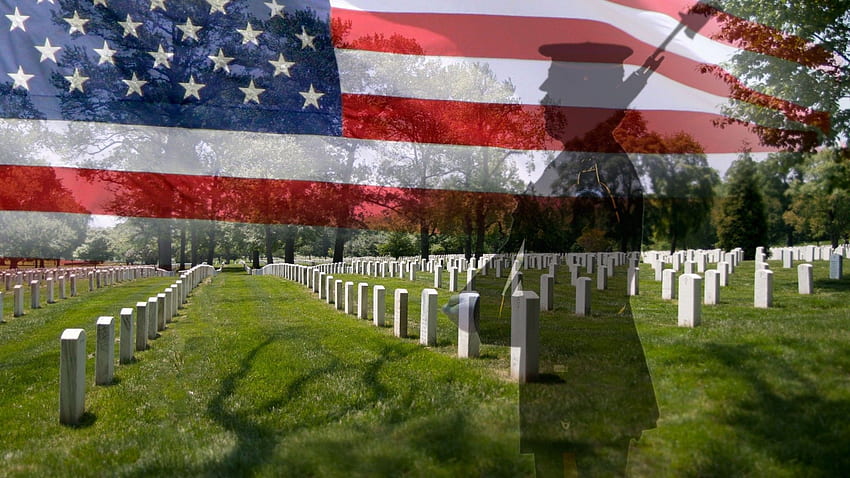 Memorial Day, USA, Veranstaltung, Gedenken an gefallene amerikanische Soldaten, Flagge, Feiertage HD-Hintergrundbild