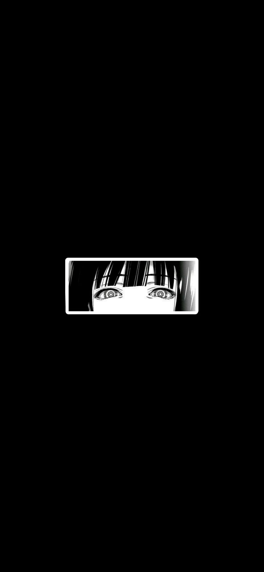 Anime-Mädchen-Augen, amoliert HD-Handy-Hintergrundbild