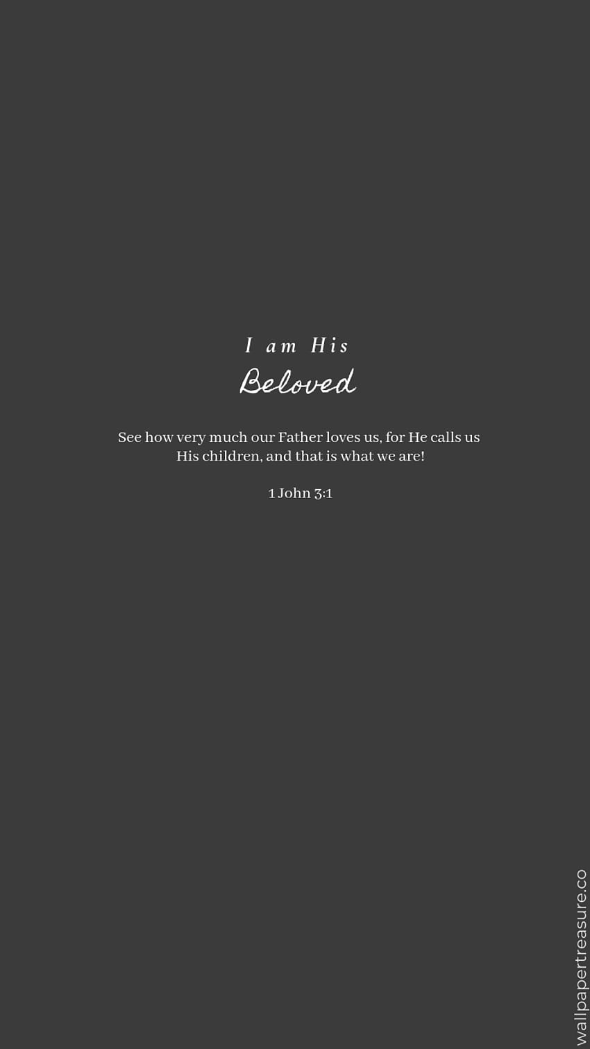 Versículo bíblico minimalista, cristiano negro fondo de pantalla del teléfono