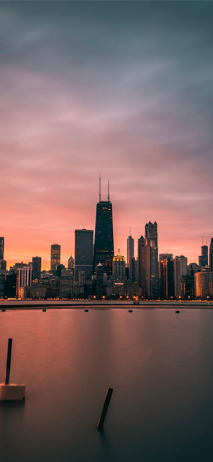Chicago iPhone X Terbaik, Kota Chicago wallpaper ponsel HD