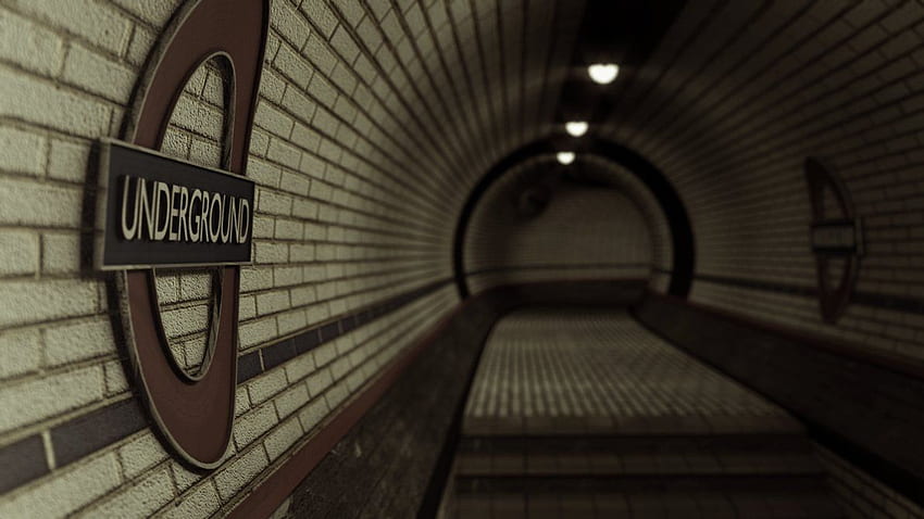 londyńskie metro Tapeta HD