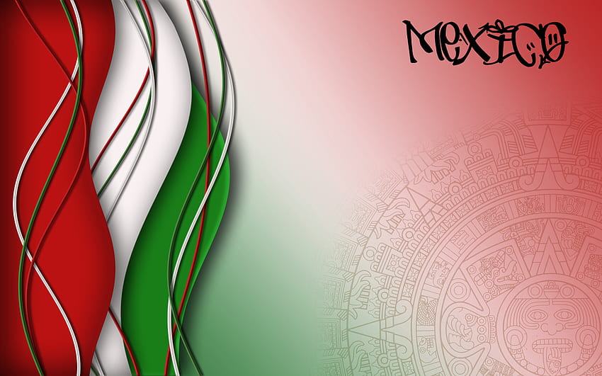made in mexico, flags, mexico HD wallpaper