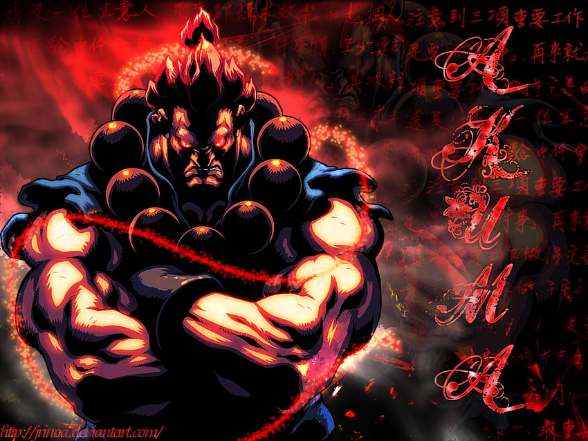 Akuma vs Evil Ryu & Violent Ken - การต่อสู้ วอลล์เปเปอร์ HD