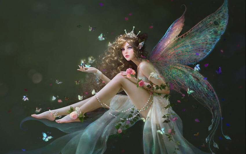 Fairy - Fantasy in 2021. Fairy , Beautiful fairys, Fairy art, Mythical Fairy HD 월페이퍼