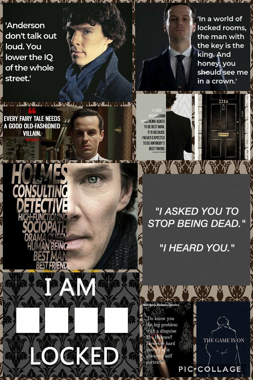 Zrobiłem sherlocka bbc : Sherlock Tapeta na telefon HD