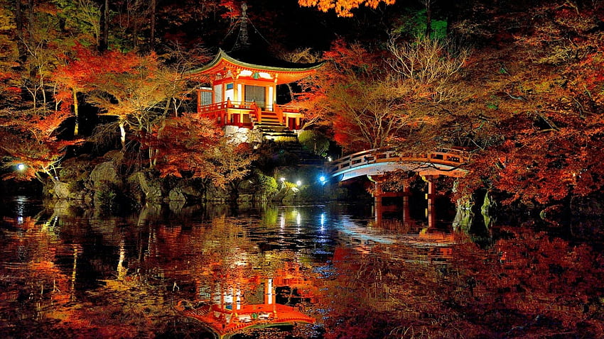 Japanese Landscape, Japan Autumn HD wallpaper