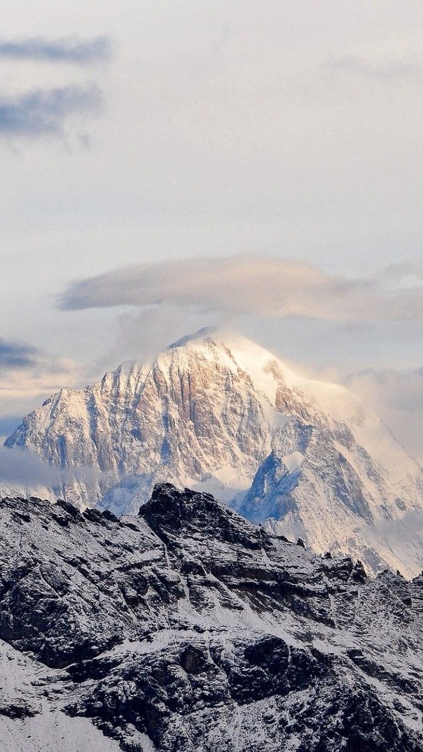 Monte Bianco, Montblanc Sfondo del telefono HD
