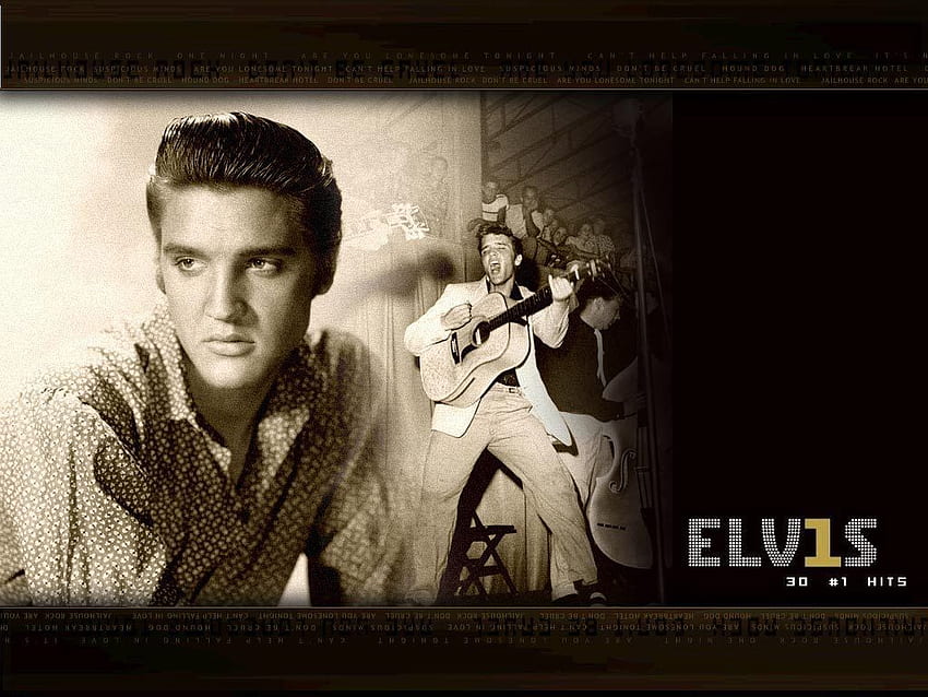 Elvis Presley - Elvis Presley, Elvis 1969 HD duvar kağıdı