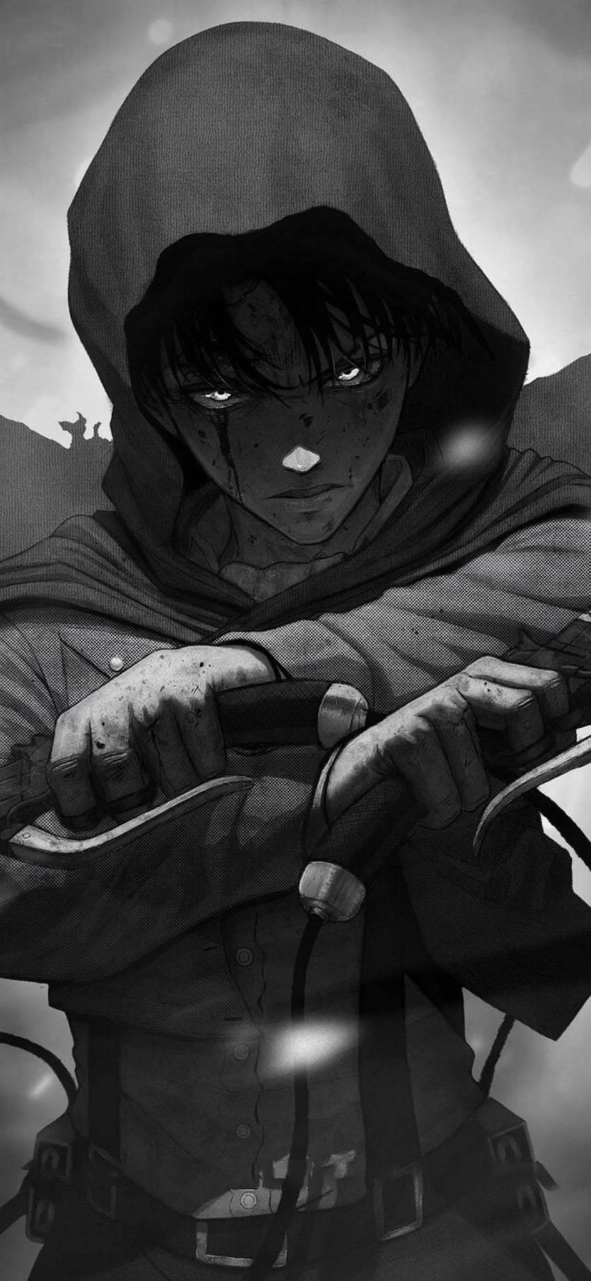 Levi Ackerman Monochrome iPhone XS, iPhone 10, iPhone X , Anime , , and Background - Den. Attack on titan aesthetic, Attack on titan levi, Attack on titan, Aot iPhone HD phone wallpaper
