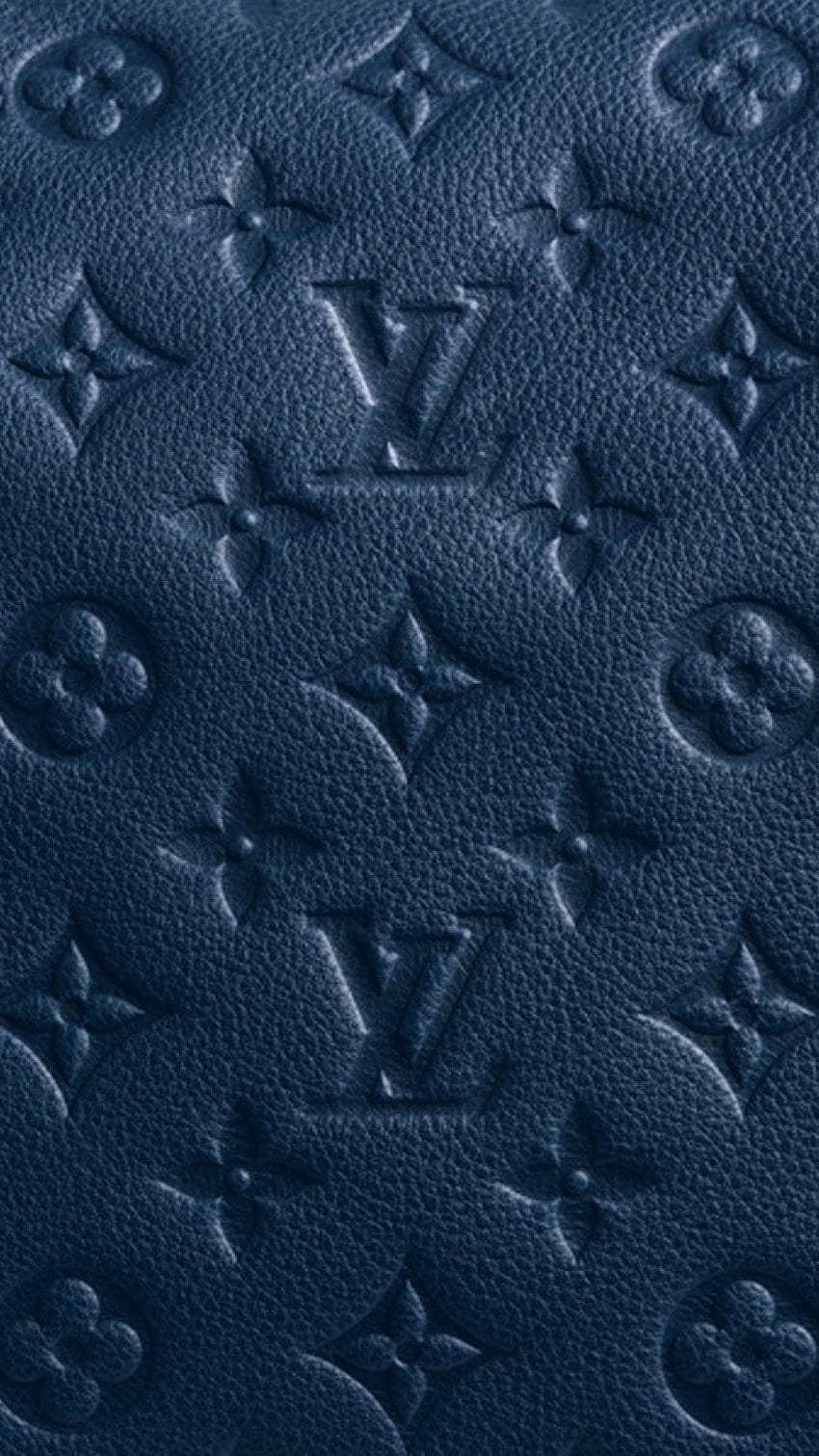 Download White Louis Vuitton Monogram On Light Blue Wallpaper  Wallpapers com