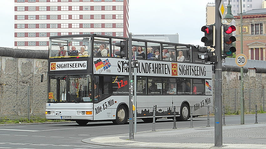 City Tour Bus in Berlin, City, Berlin, Tour, Bus HD wallpaper