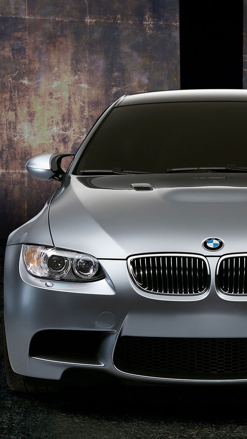 Grey BMW car HD phone wallpaper