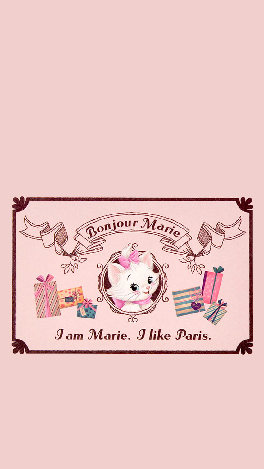 about text in ✨, Disney Marie HD phone wallpaper