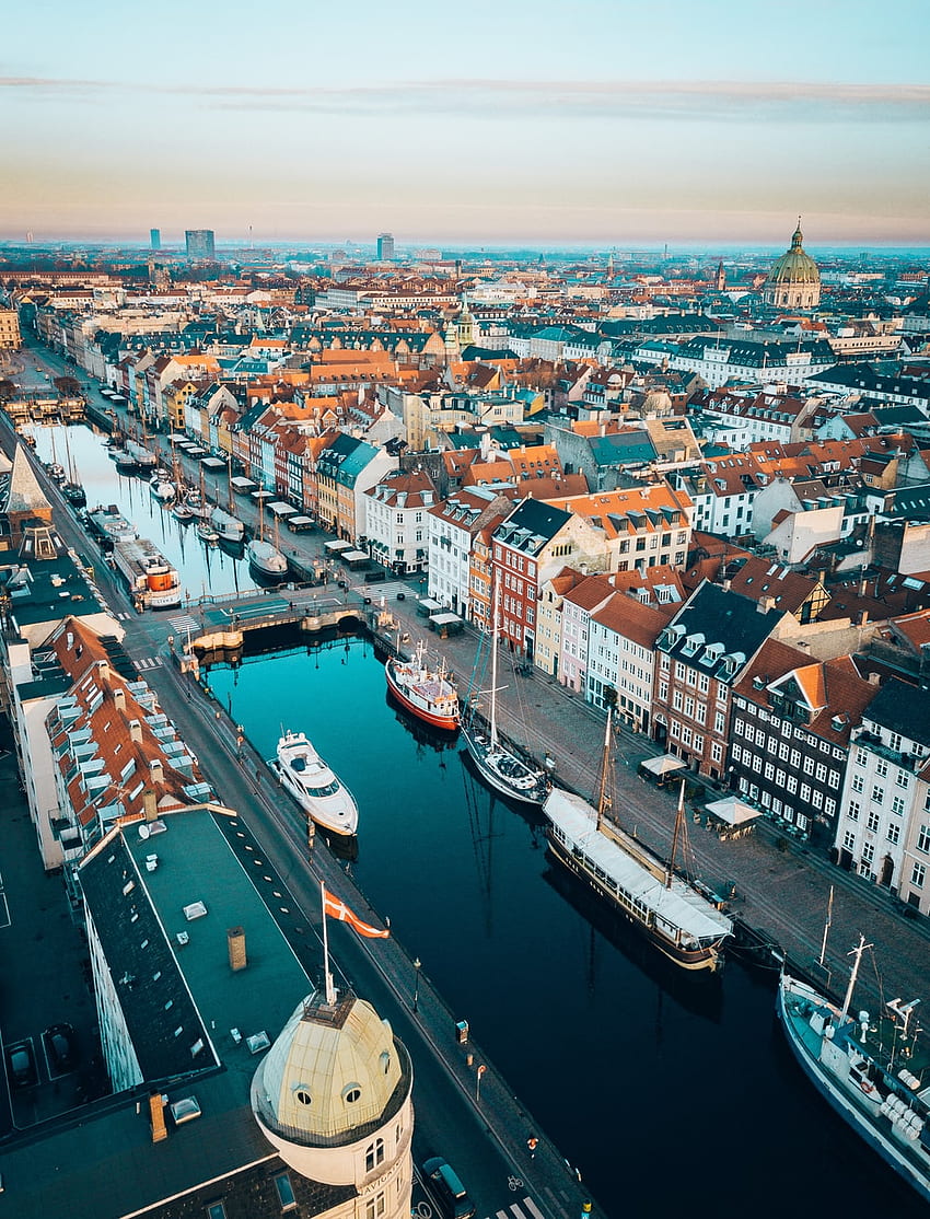 Kopenhaga [] [Oszałamiająca!], Kopenhaga Dania Tapeta na telefon HD
