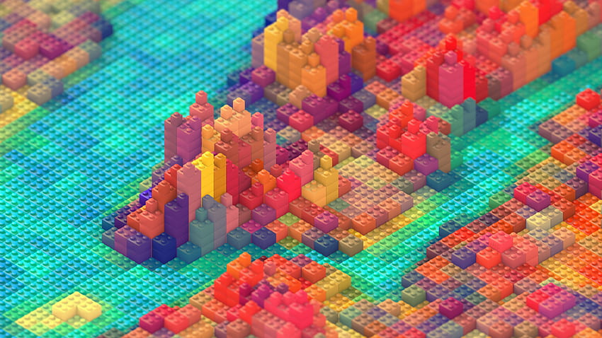 Lego New York isometric colorful Lego bricks New York City [] for your , Mobile & Tablet. Explore York Brick . York for Walls, York, Isometric HD wallpaper