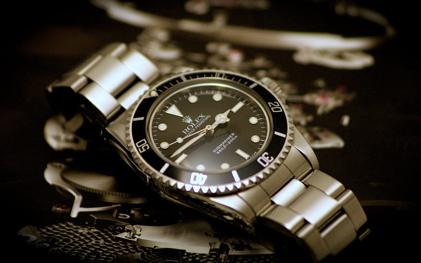 Dekadenz – Finanzsprüche, Rolex Submariner HD-Hintergrundbild
