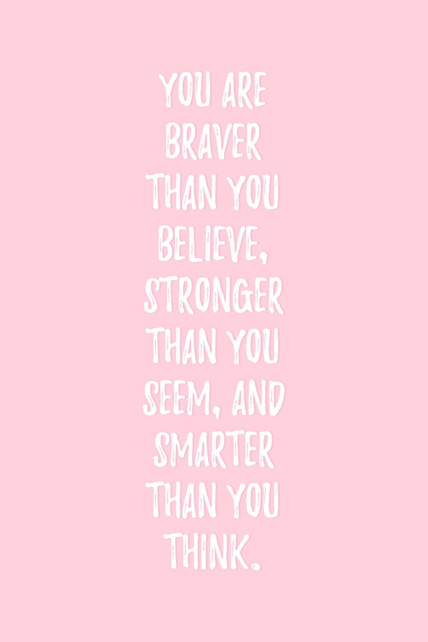 discovered by noor. Find and videos about pink, Pastel Pink Aesthetic Quotes HD phone wallpaper