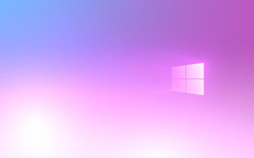 Microsoft świętuje Miesiąc Dumy z nowym Premium Windows 10, Pink Windows 10 Tapeta HD