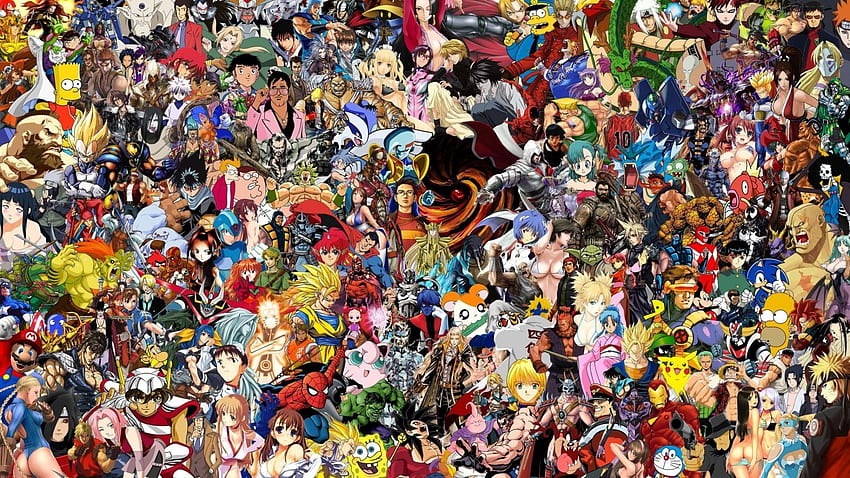 Insane Anime Cartoon Video Game Montage, Anime PS4 HD wallpaper | Pxfuel