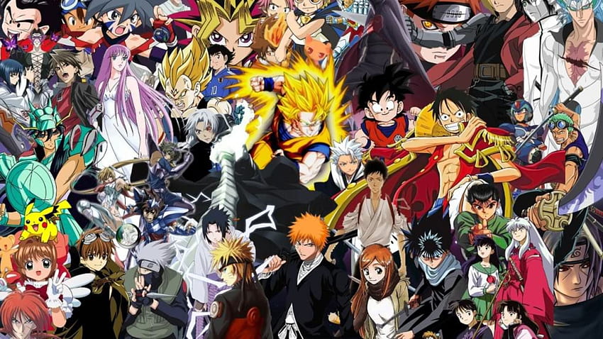Who Do You Think Is The Strongest Anime Characters - Lot Of Anime, Anime Heroes HD wallpaper