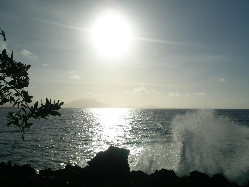 Słońce, morze i krajy, morze, słońce, ocean Tapeta HD
