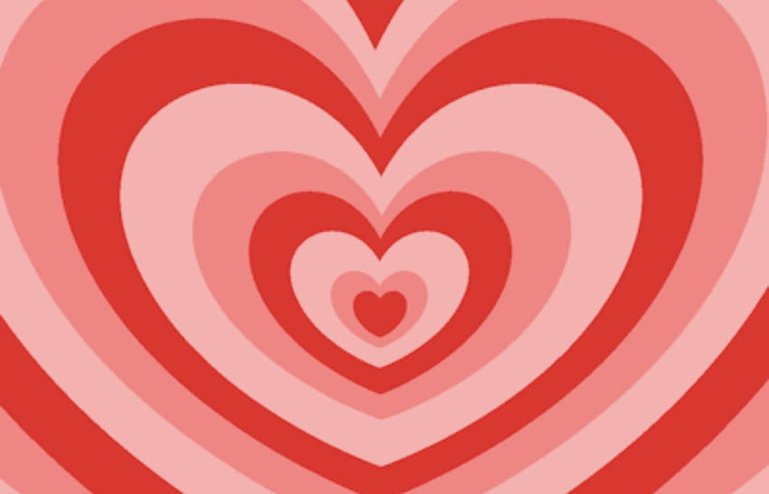 iPhone Powerpuff Girls Heart Background - Novocom.top HD тапет