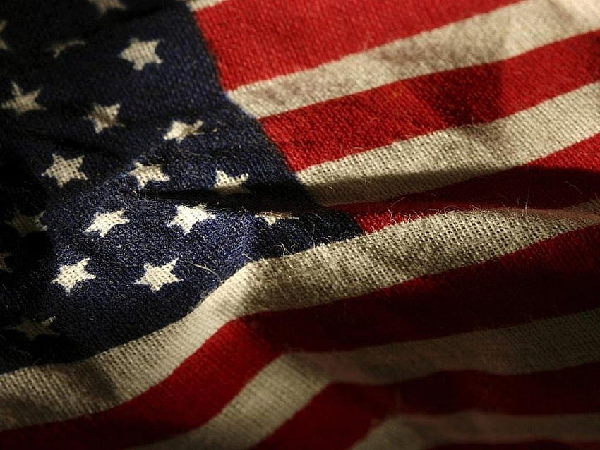 Wiederaufbau - Der Zweite Bürgerkrieg Teil 1 2, Rustikale amerikanische Flagge HD-Hintergrundbild