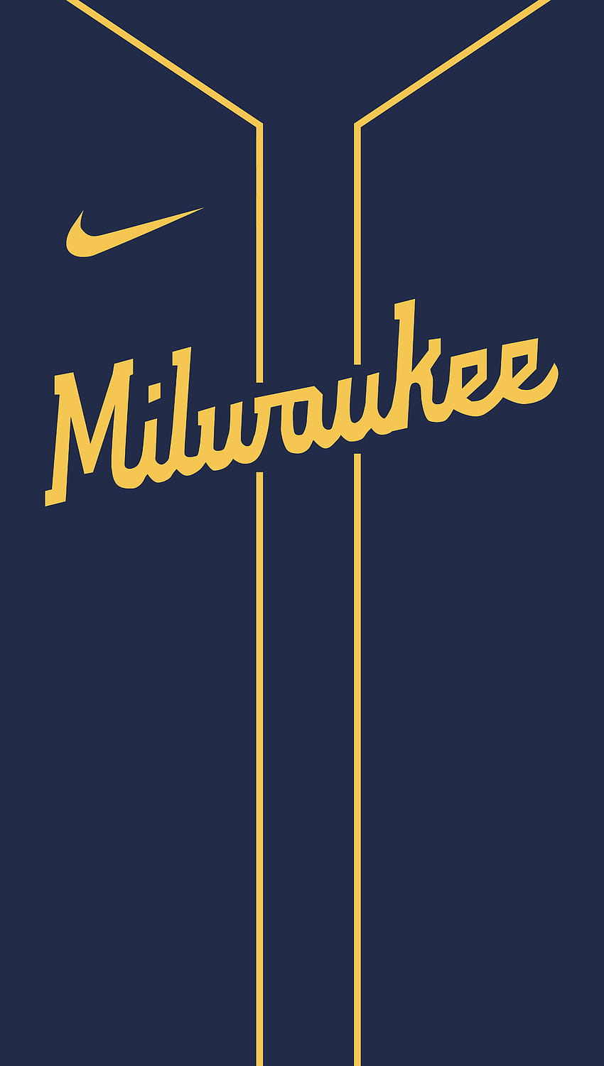 Харесвам новото лого на скрипта. Така е „Милуоки“. Ето .: Brewers HD тапет за телефон