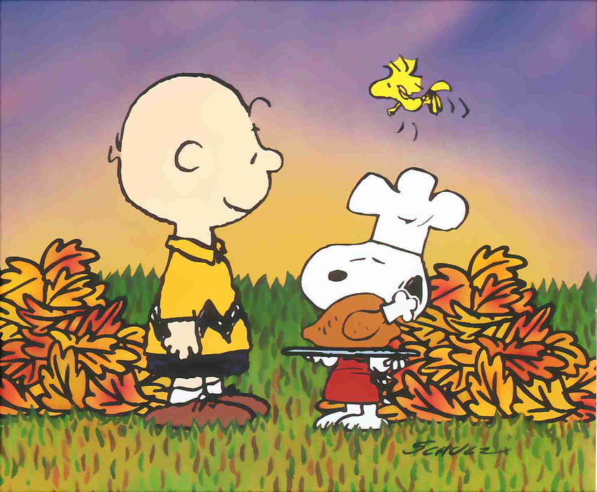 Peanuts Thanksgiving HD wallpaper