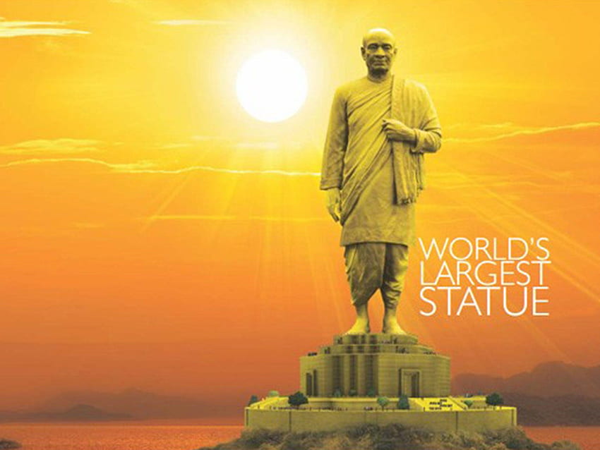 El gobierno central de la India contribuirá con la estatua más alta del mundo, la Estatua de la Unidad fondo de pantalla
