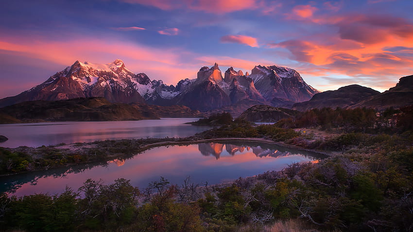 Patagonie , Route de la Patagonie Fond d'écran HD
