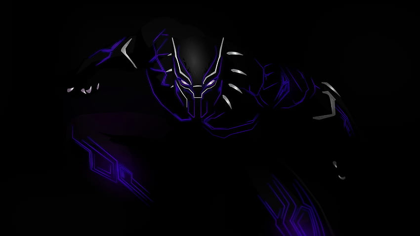 Black Panther, Purple Panther HD wallpaper