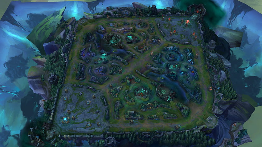 Surrender At 20: 6 9 PBE Update: Ruination Map Skin & Game Mode, Chroma Assets & More, League of Legends Maps HD wallpaper