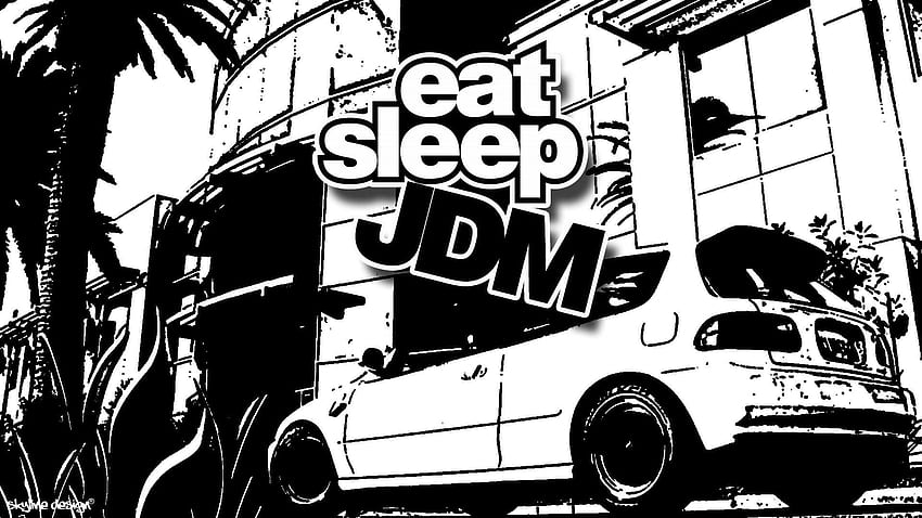 Eat Sleep JDM Sticker - Etsy