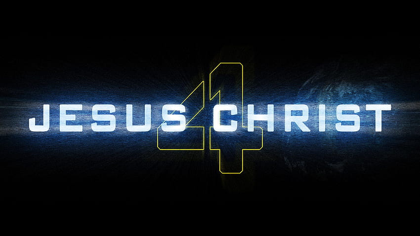 Christ 22, Neon Christian HD wallpaper