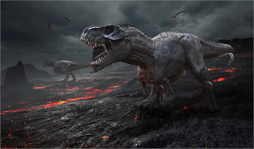 16k im Jahr 2020. Dinosaurierkunst, Prähistorische Dinosaurier, Prähistorische Tiere, Jurassic Park HD-Hintergrundbild