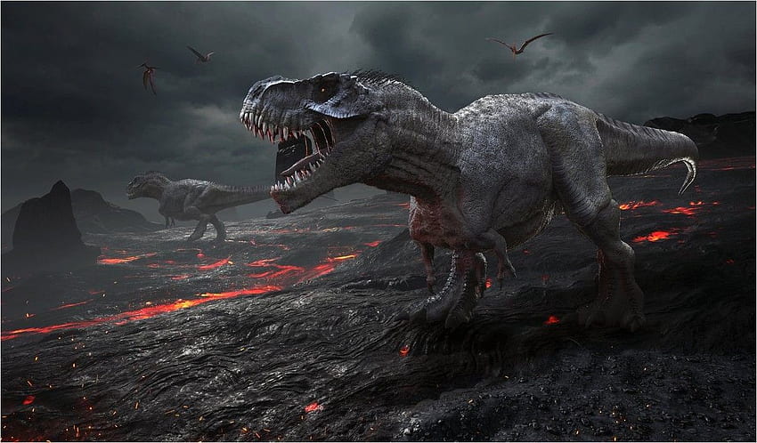 16k pada tahun 2020. Seni dinosaurus, Dinosaurus prasejarah, Hewan prasejarah, Jurassic Park Wallpaper HD