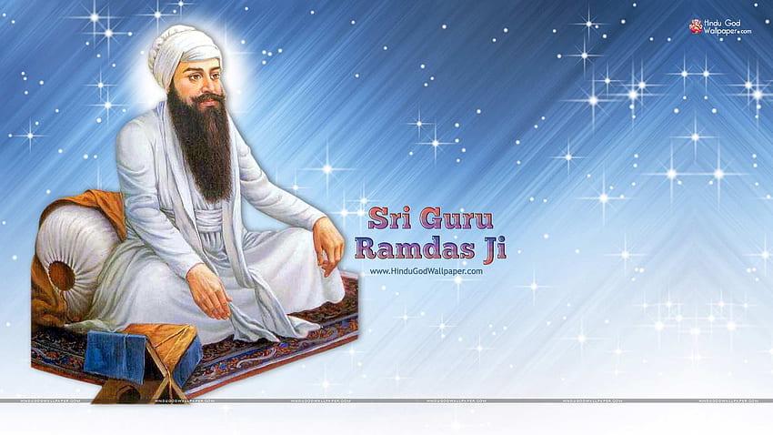 Guru Ramdas Ji w pełnym rozmiarze, Guruji Tapeta HD