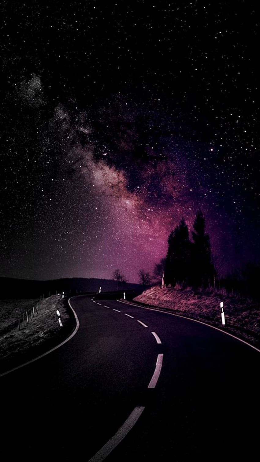 Dark Road, Dark Highway HD phone wallpaper