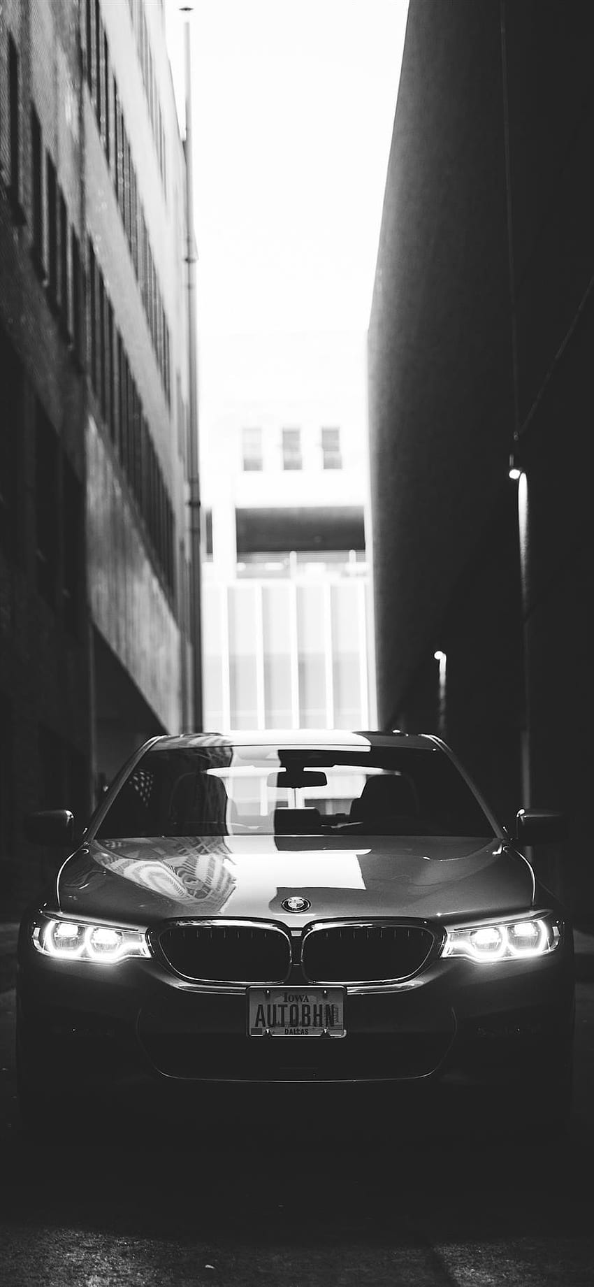 IPhone Cars Bmw Black And White IPhone Art: HD phone wallpaper