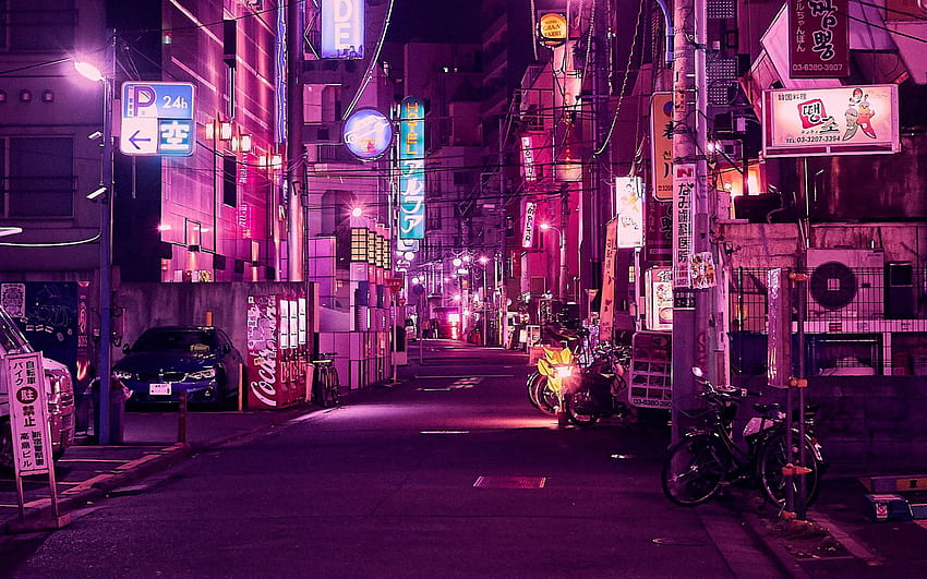 street neon night city backlight [] untuk , Ponsel & Tablet Anda. Jelajahi Neon Tokyo. Tokyo, Neo Tokyo, Tokyo, Lampu Malam Neon Wallpaper HD