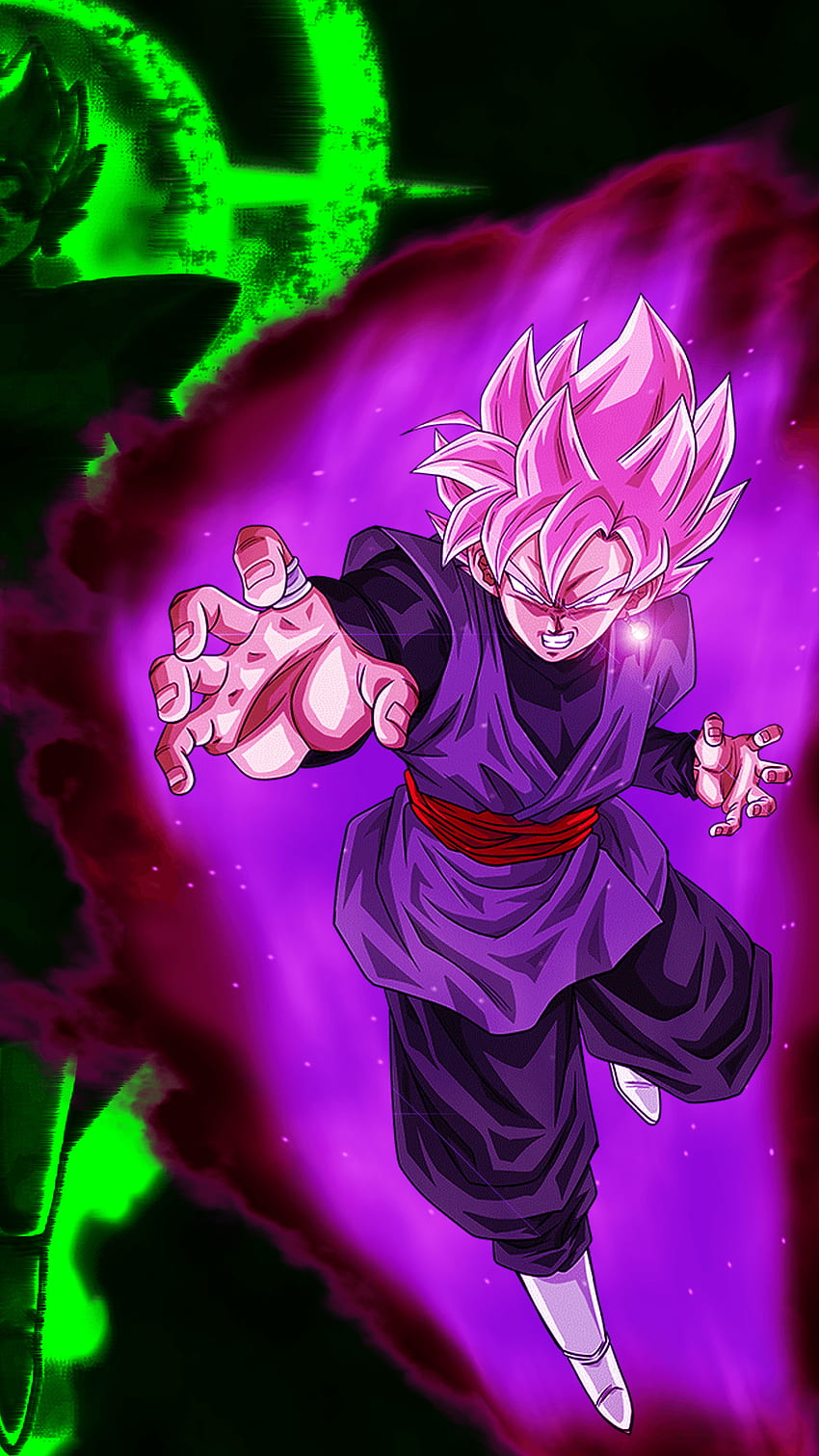 Creato un Super Saiyan Rosé Goku Black! : DBZDokkanBattle, Goku Black SSJ Rose Sfondo del telefono HD