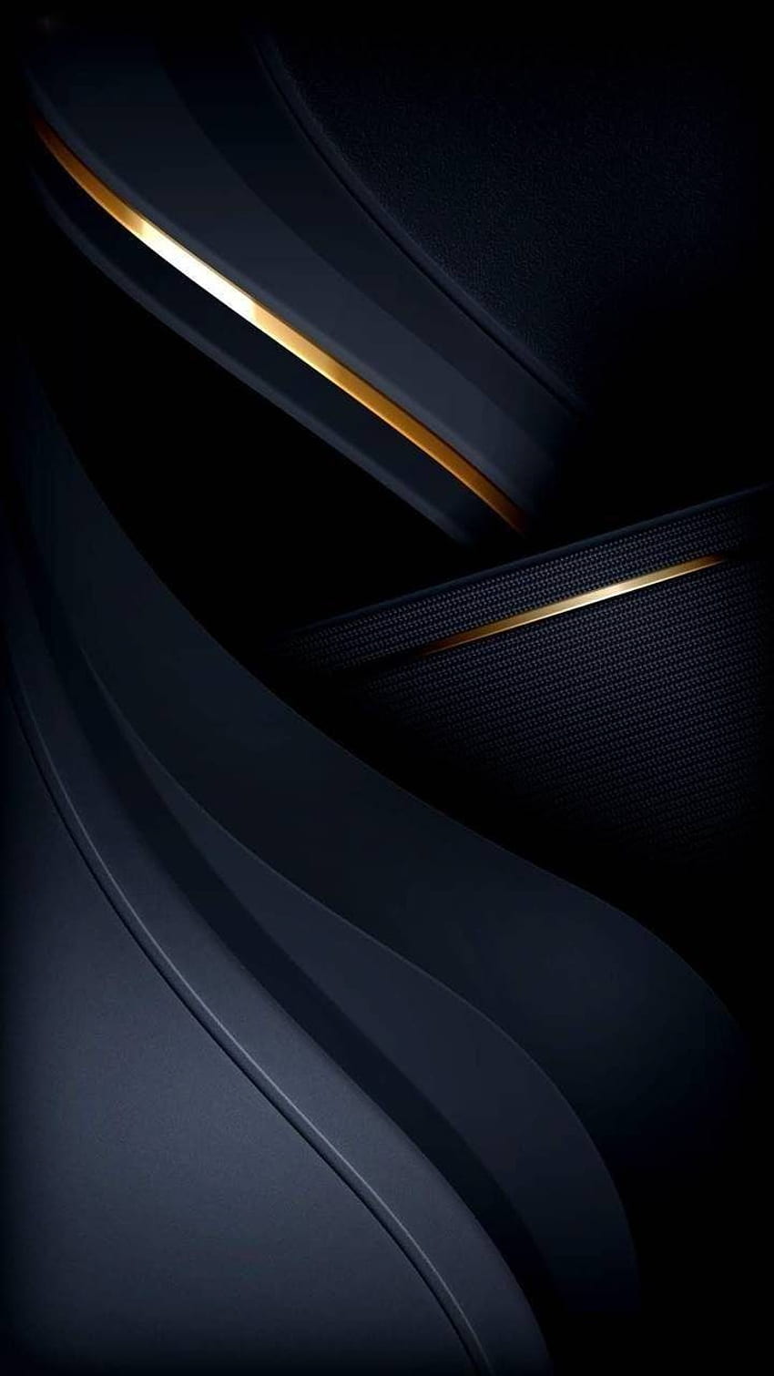 Black and Gold , Black With Gold HD phone wallpaper