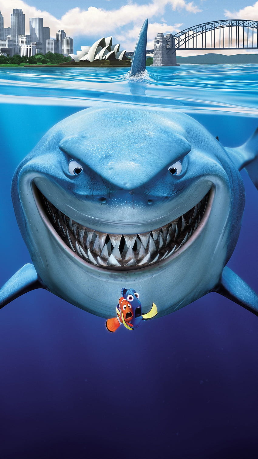 Finding Nemo (2003) Phone . Moviemania. Nemo movie, Disney , Cute disney HD phone wallpaper