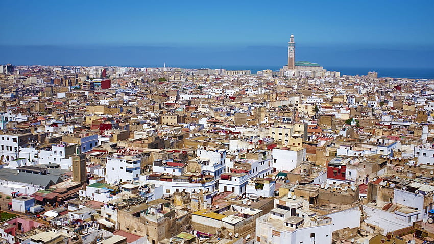 Beautiful of Casablanca, Morocco HD wallpaper