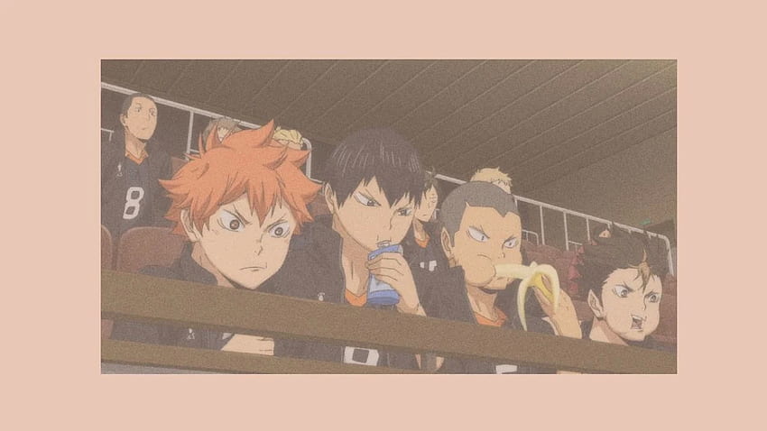 Personagens Haikyuu Estéticos, Personagens Fofos de Anime Papel de